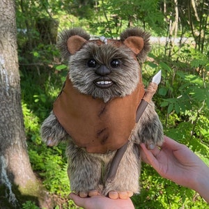 Ewok plush replica TO ORDER image 3