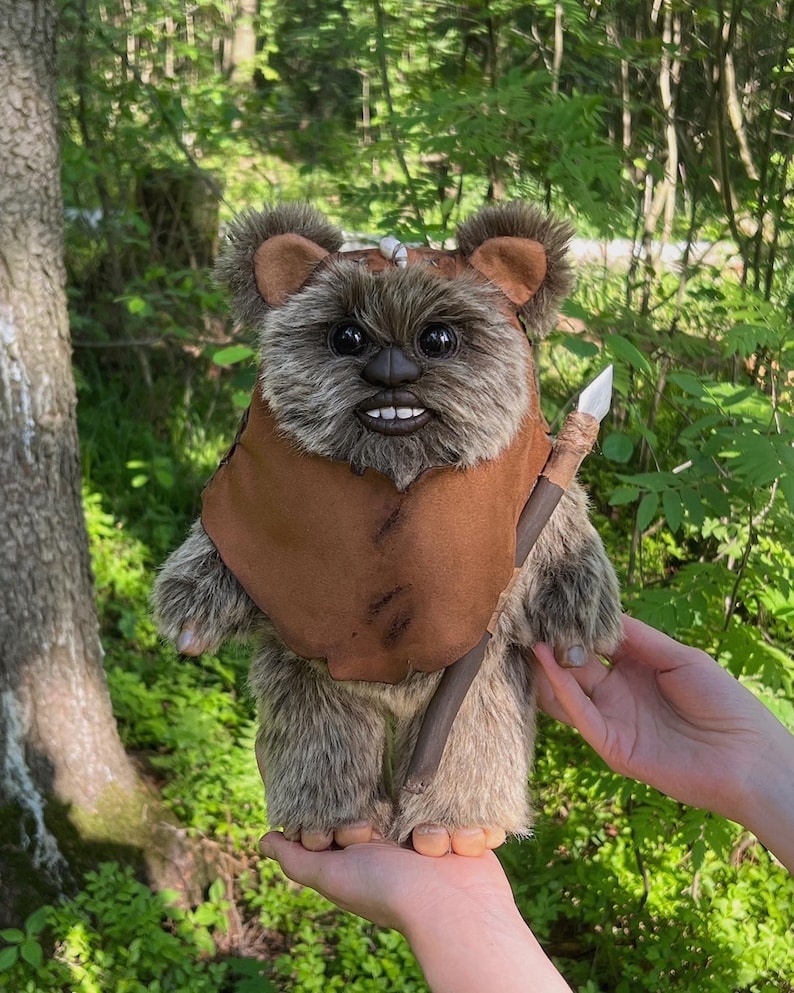 Ewok plush replica TO ORDER image 3