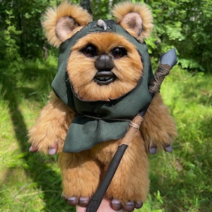 Ewok plush replica TO ORDER