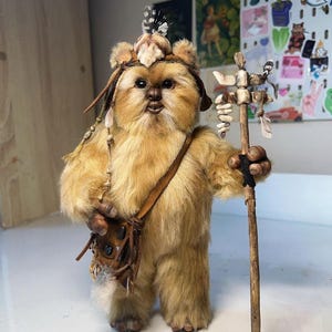 Ewok Logray plush toy  TO ORDER