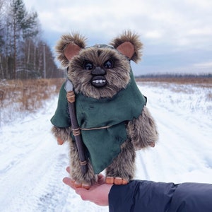 Ewok plush replica TO ORDER Green