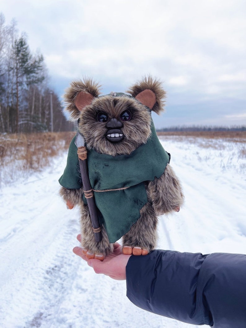 Ewok plush replica TO ORDER Green