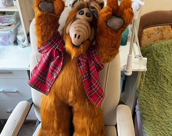 Figure handmade inspired Alf Alien ALF plush toy