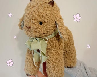 ヴィンテージ ラムチョップ ぬいぐるみ人形：シャリ・ルイス