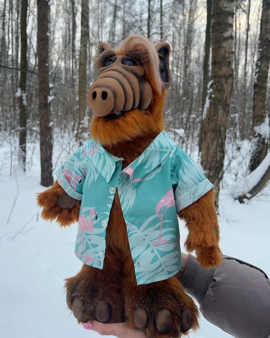 ALF Toy TO ORDER Alf Stuffed Animal Vintage Alf Alf Replica Dolls Alf Plushie Retro 1986's