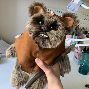 Ewok plush replica TO ORDER image 8