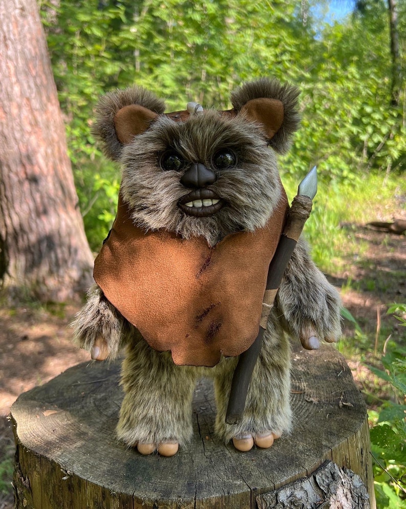 Ewok plush replica TO ORDER image 4