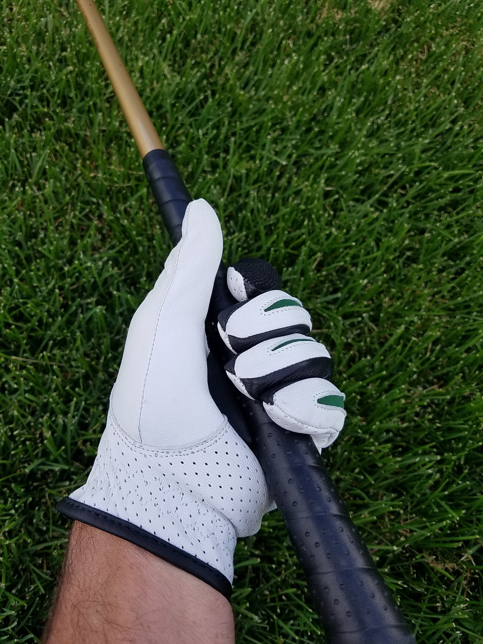 Proper Golf Grip Hand Placement Men's Glove Padlox Golf Etsy Canada