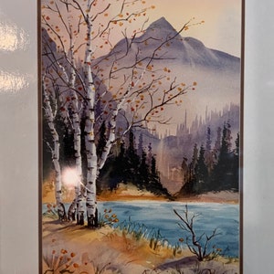 Watercolor Print - Grand Teton National Park