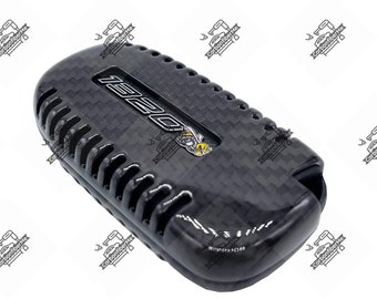 ダッジ チャージャー/チャレンジャー (2015-2023) 用カーボンファイバー キーケース