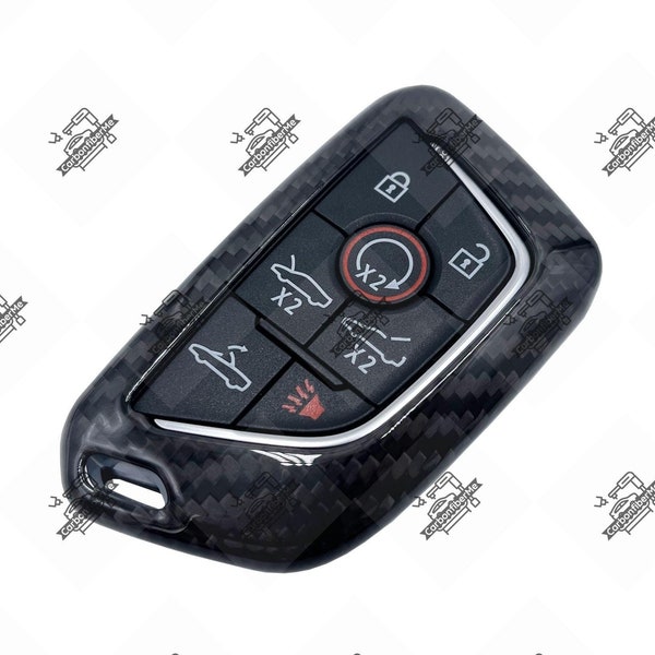Corvette C8 Stingray Real Carbon Fiber Key Case