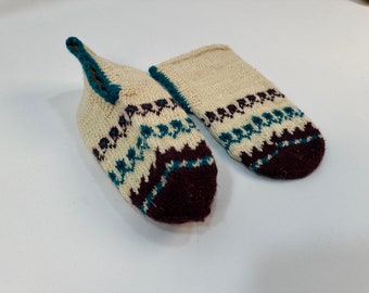 Turkish Knitted Socks, Gift for Mom, White home socks, Slippers for Women, Wool Slippers For Her, Knitting Home Slippers, Anatolian Socks,