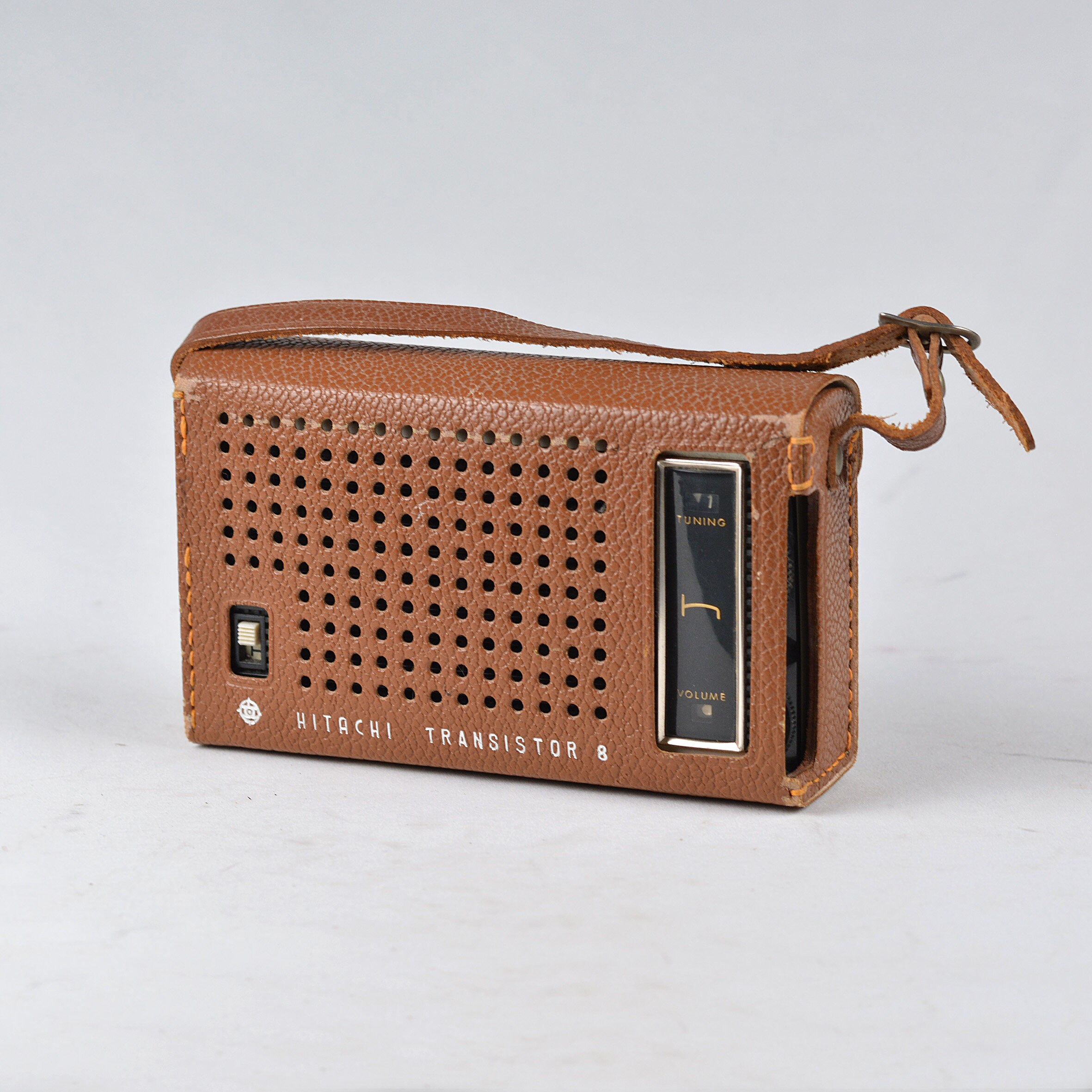 Rare 1963 Vintage Hitachi Transistor 8 Radio Model TH-848 Working