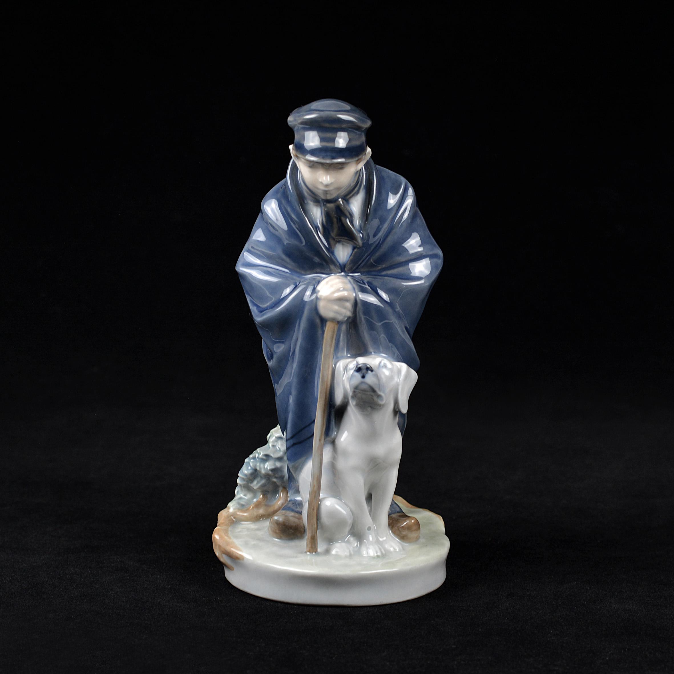 羊飼いの少年　＃782　No.2　★ロイヤルコペンハーゲン　デンマーク　絶版 羊飼いの少年 ＃782 No.2 ☆ロイヤルコペンハーゲン デンマーク 絶版