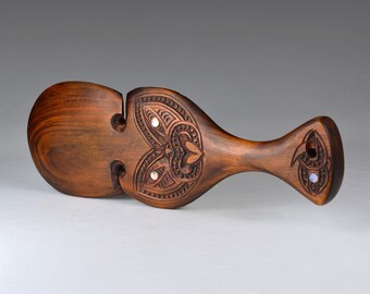 ヴィンテージセピック川マスク：パプアニューギニアの手彫り部族芸術