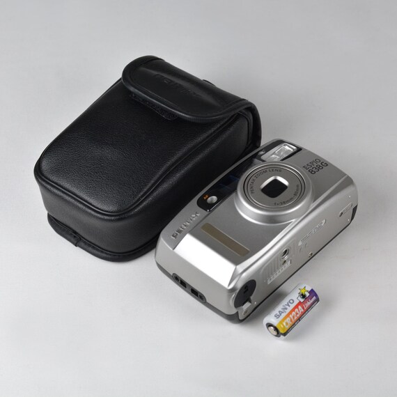 1990s Pentax Espio 838G 35mm Film Camera: Point & Shoot With Case
