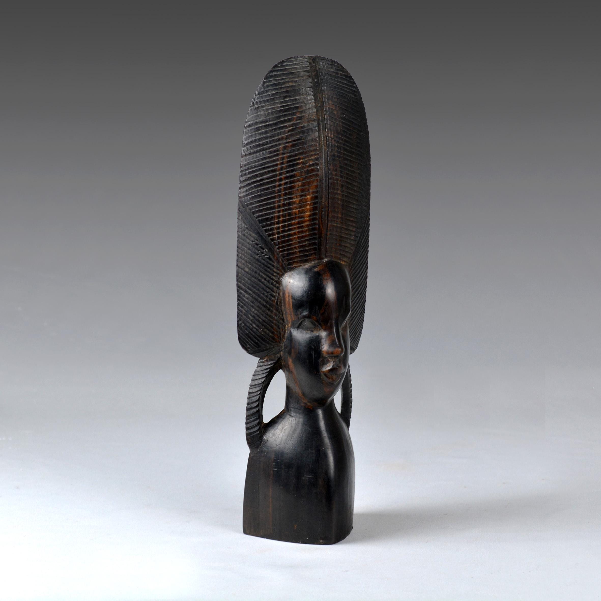 Vintage African Ebony Figure - Etsy