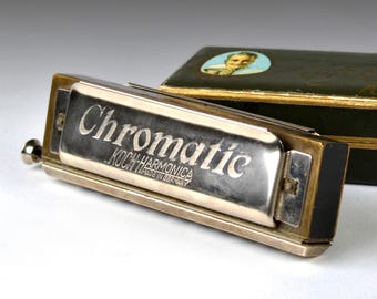 希少品 Koch-Harmonica クロマチックハーモニカ Gキー Vintage Koch