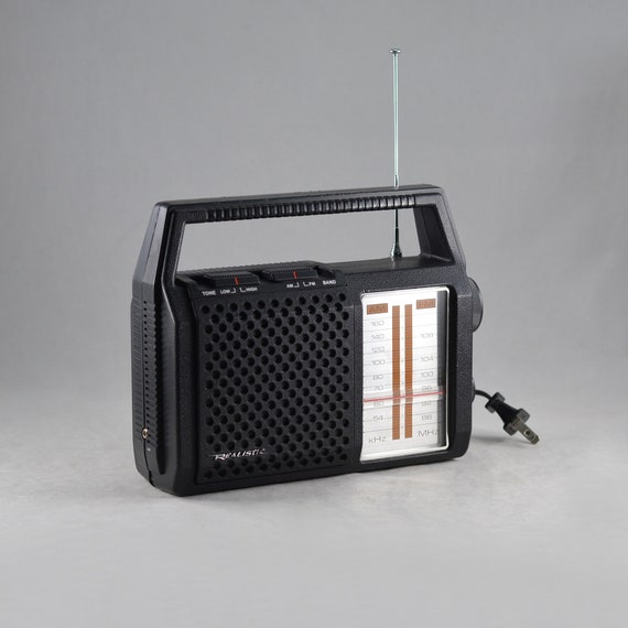 Vintage 1980s Realistic Radio Shack 12-711 AM FM Radio Working - Etsy