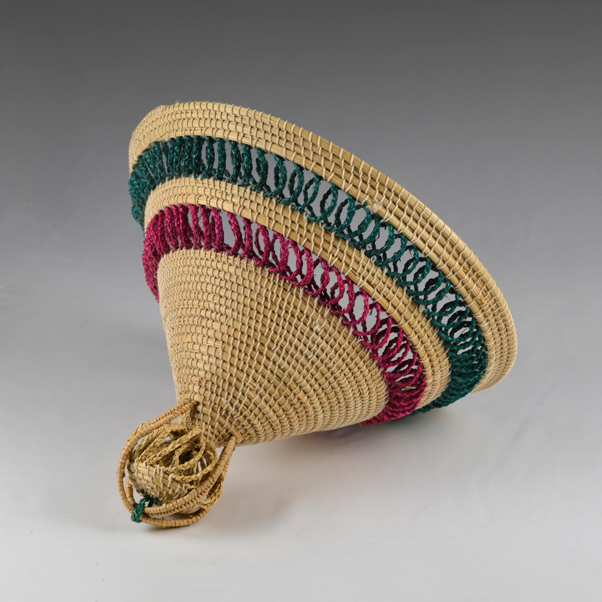 Vintage Basotho Straw Hat Mokorotlo Lesotho National Symbol Folk Art Vintage Basotho Straw Hat Mokorotlo Lesotho National Symbol Folk Art