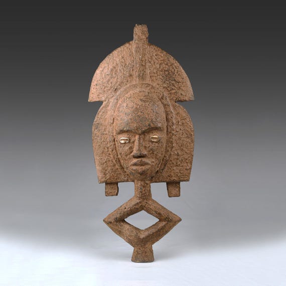 ヴィンテージ ガボン コタ・ムブル・ングル 聖遺物入れ像：西アフリカ