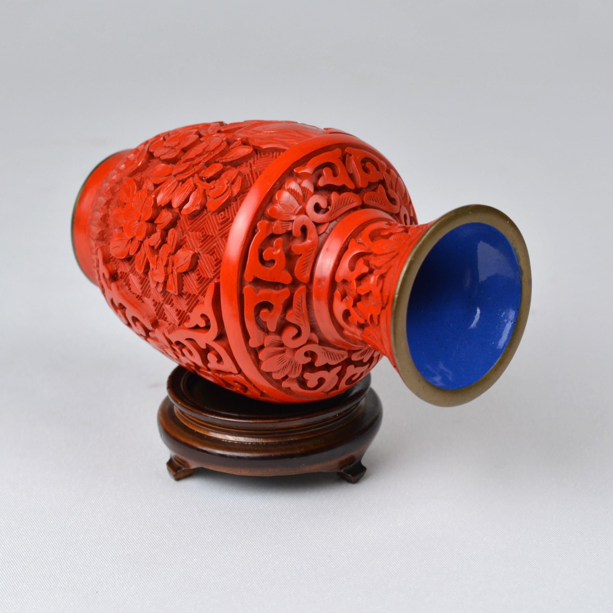 Very Cute Small Vintage Chinese Folk Art Hand Carved