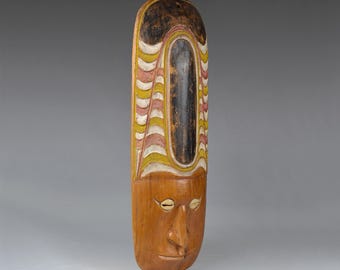 美品　希少　木製　パプアニューギニア　セピック川流域の部族　マスク　飾り m12986499797_1.jpg?1755605809