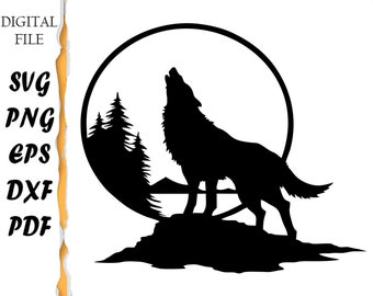 Free Free Mountain Moon Svg 939 SVG PNG EPS DXF File