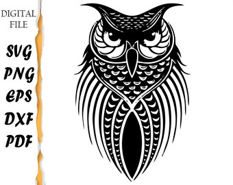 Download Tribal Owl Svg Etsy