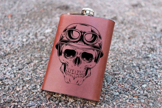 Pilot Skull Gift War Battle Hat Cap 