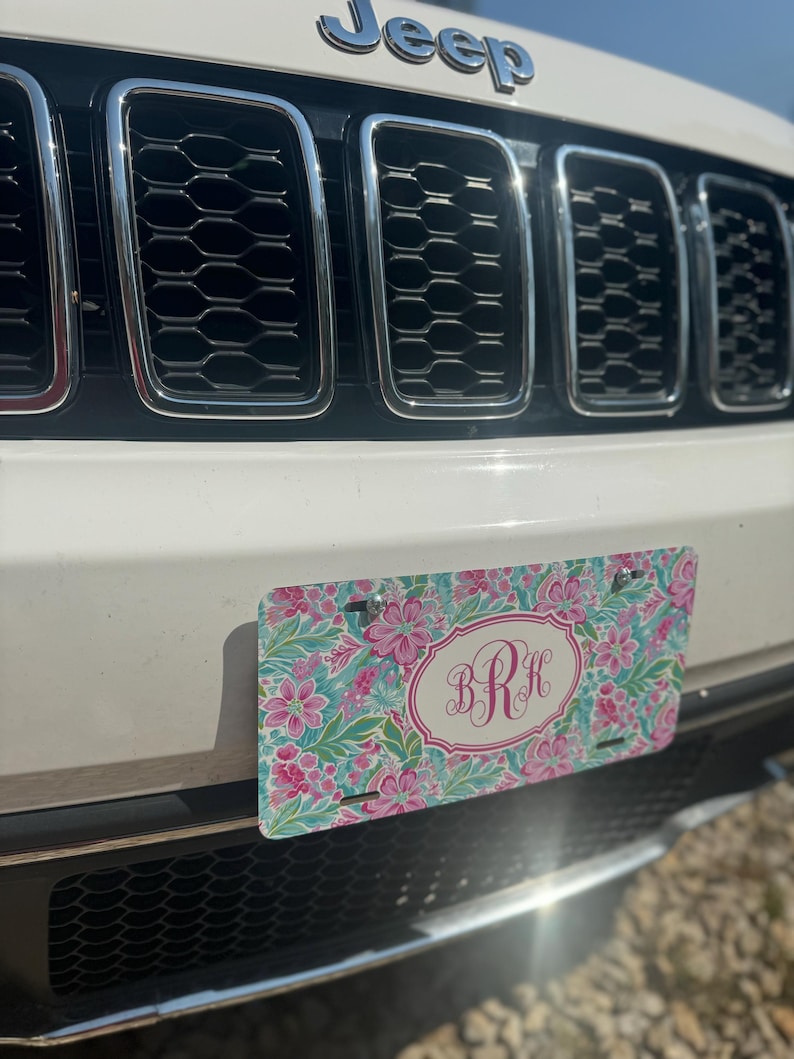 Car Accessories, Personalized License Plate Frame, Car Coasters ...