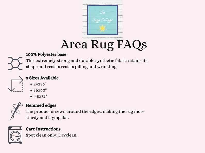 Preppy Bow Area Rug, Dorm Decor, Grandmillennial Style image 3