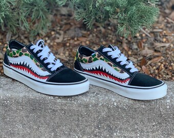 bape vans etsy