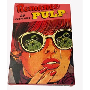 Boîte de 30 cartes postales Romance Pulp, modèles vintage inspirés de DC Comics Chronicle Books