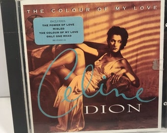 Vintage Celine Dion The Colour of My Love First Pressing CD Epic Records BK57555 Near Mint Condition 1993