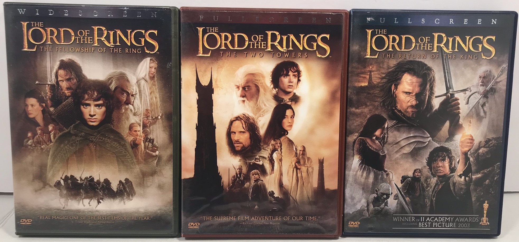  The Lord of the Rings: The Fellowship of the Ring, Set One - 4  CD Cardz : Software