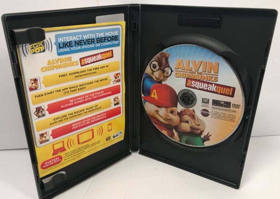 Alvin and the Chipmunks the Squeakquel DVD Movie 20th