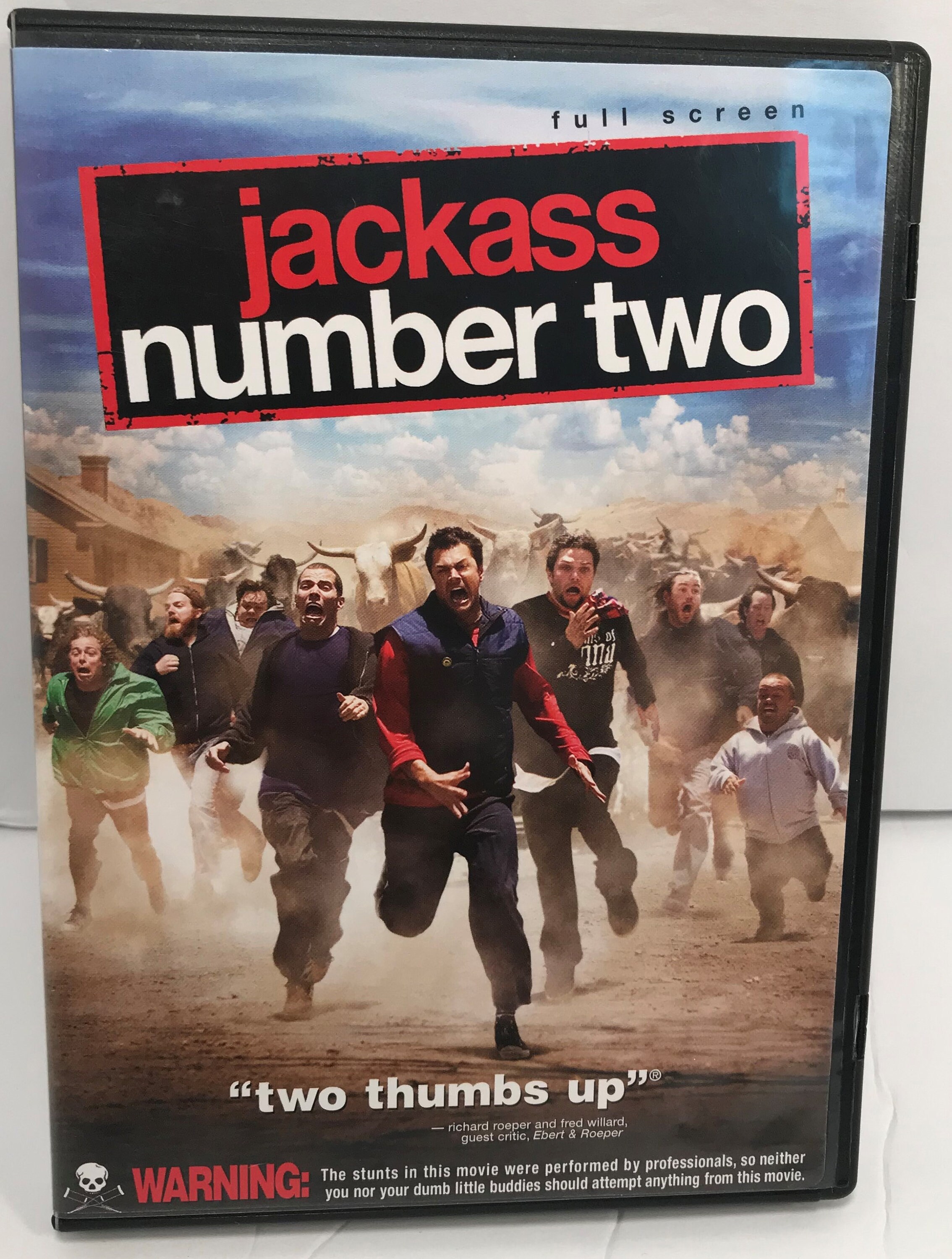 Vintage Jackass Number Two Movie DVD Paramount Home