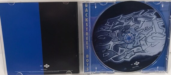 Vintage Backstreet Boys Black and Blue First Pressing CD Jive