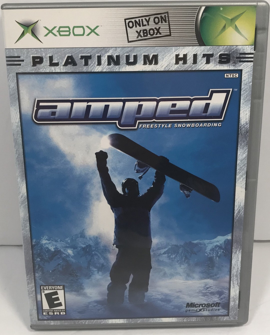 Vintage Xbox Amped Freestyle Snowboarding Disc Game Near Mint