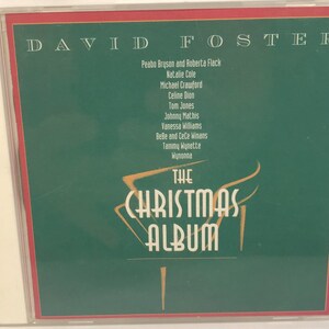 Vintage David Foster The Christmas Album Various Artists Interscope Records 1993 Near Mint Condition