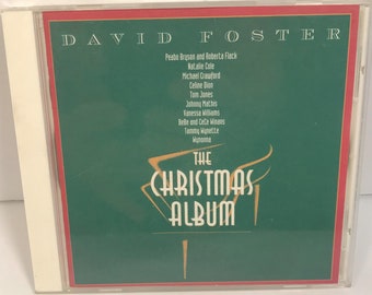 Vintage David Foster The Christmas Album Various Artists Interscope Records 1993 Near Mint Condition