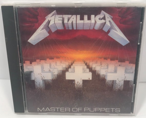 Vintage Metallica Master of Puppets First Pressing CD Elektra