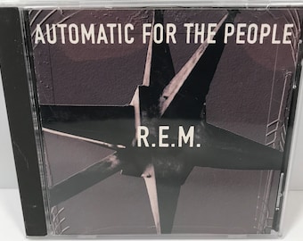 Vintage REM Automatic For The People First Pressing CD 45055  Warner Bros 1992 Near Mint Condition