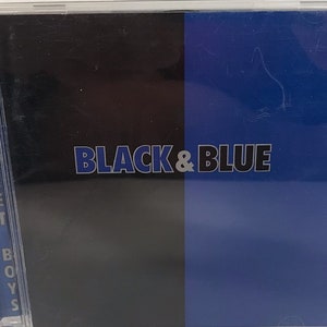 Vintage Backstreet Boys Black And Blue First Pressing CD Jive Records 41743 Near Mint 2000
