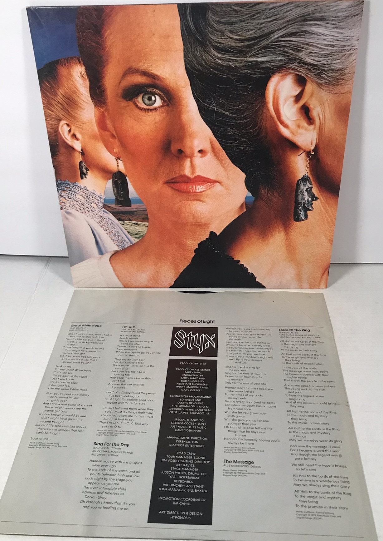 Vintage Styx Pieces of Eight Gatefold First Pressing Vinyl