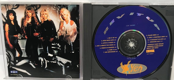 Vintage Vixen Rev It up First Pressing CD Special Club Edition EMI