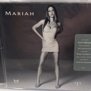 Vintage Mariah Carey #1&#39;s CD Columbia Records CK 69670 Near Mint Condition 1998