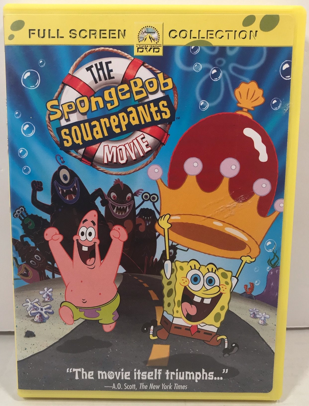 spongebob dvd