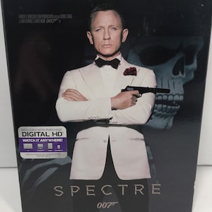 James Bond 007 Spectre DVD Blu Ray With Digital HD Copy 20th Century Fox Excellent Condition